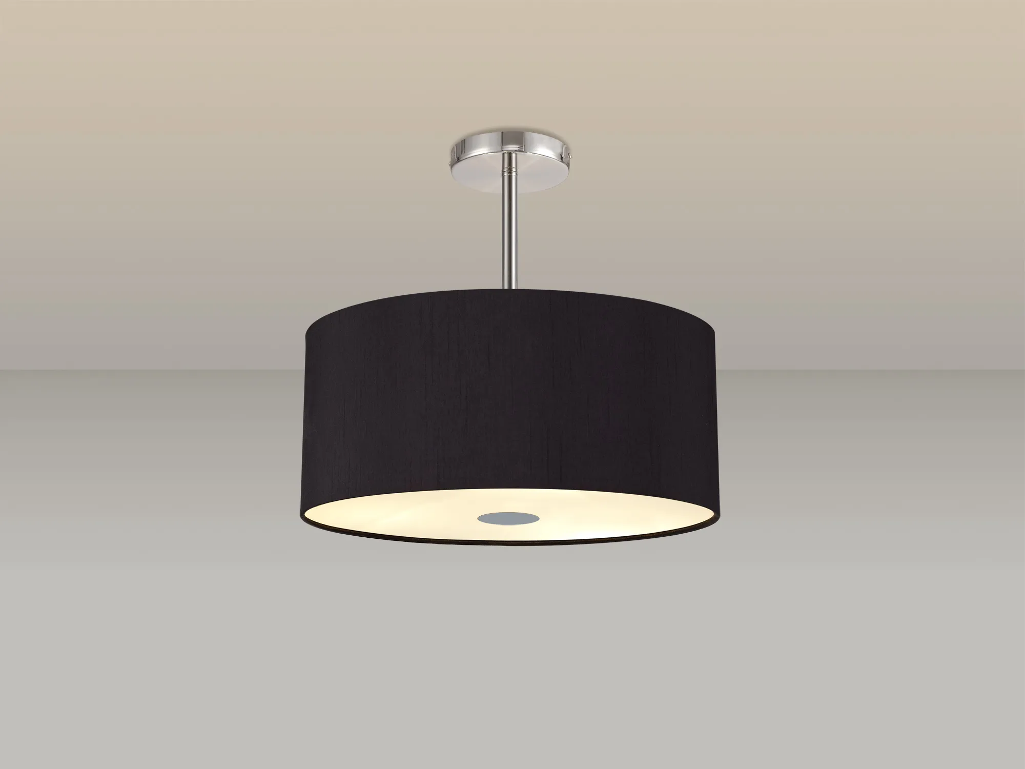 Baymont CH BL/GR Ceiling Lights Deco Semi Flush Fittings Baymont CH BL/GR Ceiling Lights Deco Semi Flush Fittings